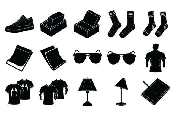 Business Products Silhouette -Vol 12: A Versatile Resource for Designers and Businesses