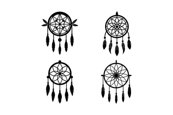 Dream Catcher Silhouette Vector Bundle: A Creative Resource for Designers and Artists