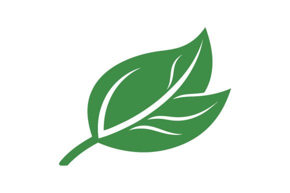 Leaf Silhouette Vector Icon