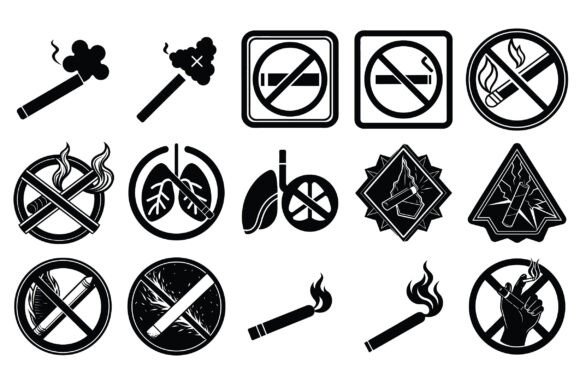 No Smoking Icon Vector: A Versatile Design Solution for Modern Projects